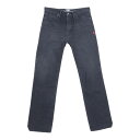 WTAPS ダブルタップス 12SS 121GWDT-PTM04 BLUES COLORWAY コットン デニム パンツ ブラック系 S メンズ【古着】【中古】