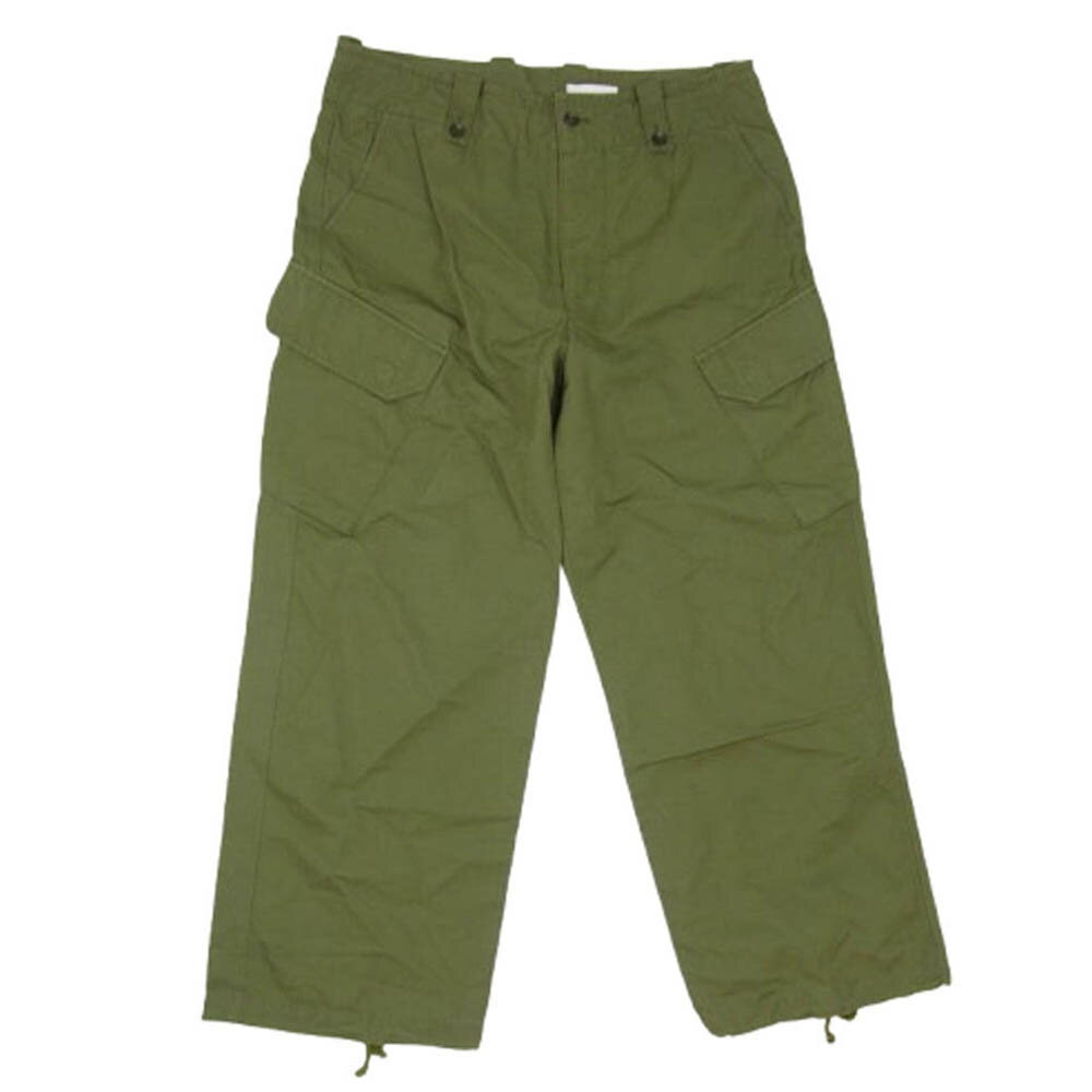 ニューターム nuterm 003PT-022S Easy Army Trousers イージー アーミー トラウザー カーゴ パンツ カーキ系 S メンズ【古着】【中古】