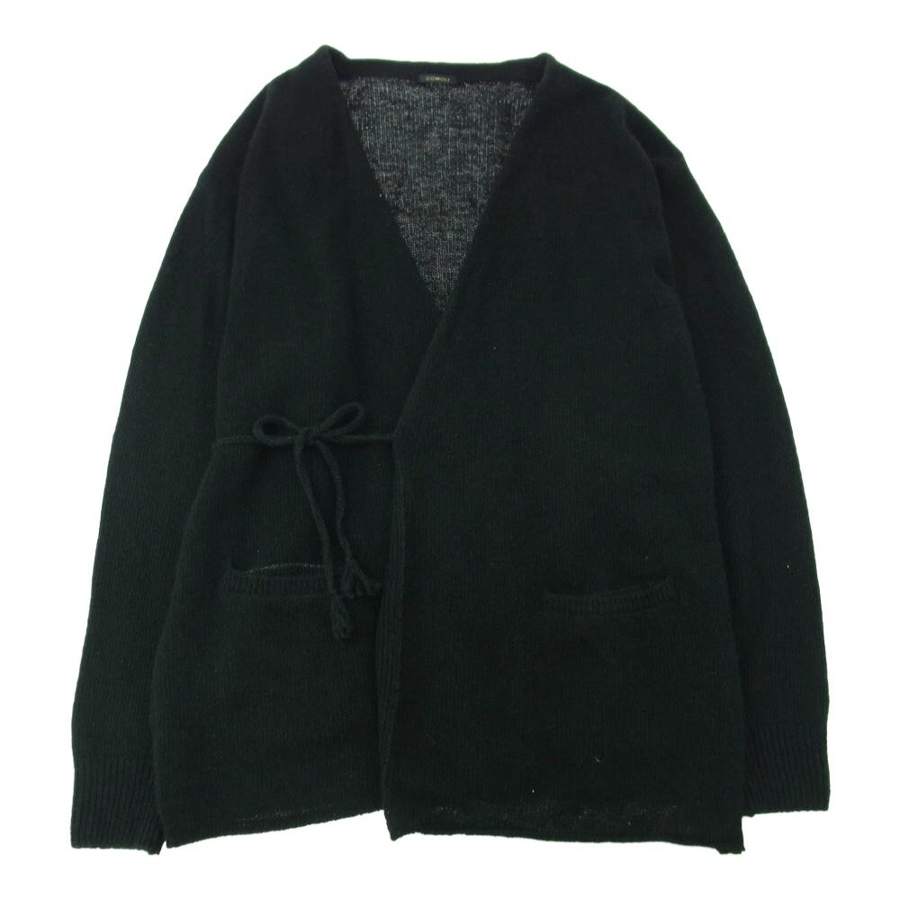 COMOLI コモリ 24AW A03-06001 カシミヤ製品染 カーディガン ブラック系 3 メンズ【古着】【中古】