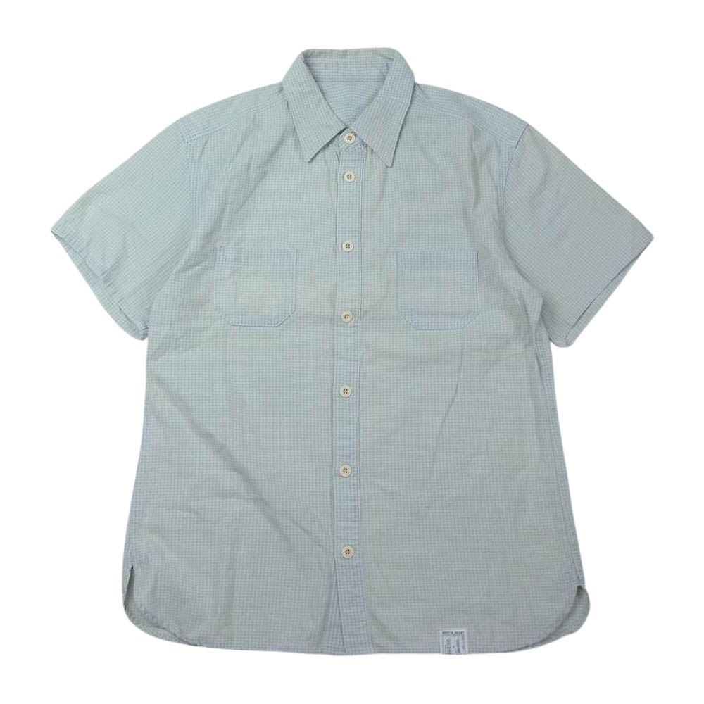 ORGUEIL IQC Vc OR-5073B Short Sleeve Work Shirt V[g X[u [N  Vc CfBS u[n 38 YyÒzyÁz