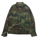 TENDERLOIN テンダーロイン 長袖シャツ T-BDU JKT ミリタリー 長袖 シャツ ジャケット カモフラ メンズ【古着】【中古】