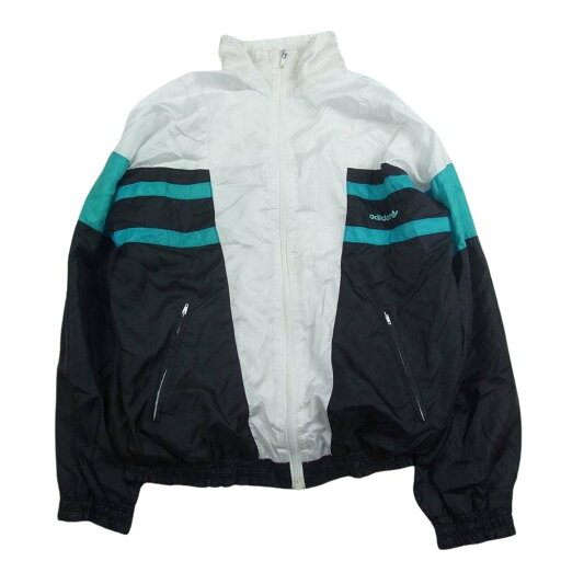 adidas アディダス 80s 西ドイツ製 トラック ジャケット ブラック系 ホワイト系 S メンズ【古着】【中古】 adidas アディダス 80s 西ドイツ製 トラック ジャケット ブラック系 ホワイト系 S メンズ【古着】【中古】