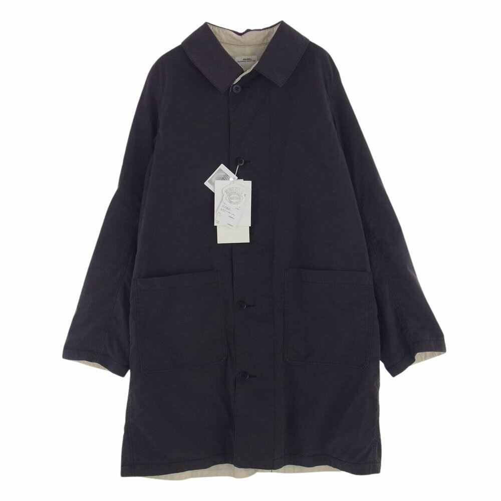 VISVIM ビズビム コート 18AW 0118205013015 GREASE MONKEY COAT GIZA グリース モンキー コート ステンカラーコート ダークグレー系 3 メンズ【古着】【中古】