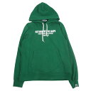 A BATHING APE アベイシングエイプ 001PPG731903X × UNDEFEATED PULLOVER HOODIE アンディフィーテッド プルオーバー スウェット パーカー グリーン系 L メンズ