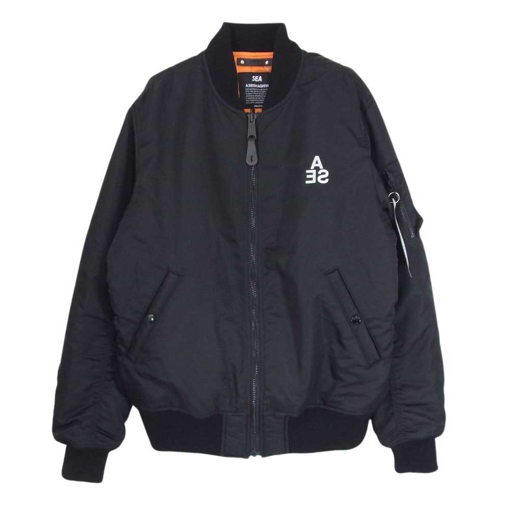 WIND AND SEA × MINEDENIM MA-1 WIND AND SEA × MINEDENIM MA-1