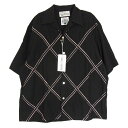 WACKO MARIA ワコマリア ×WOLF'S HEAD ウルフルズヘッド 24SS WOLFSHEAD-WM-OC09 50'S SHIRT S/S -T...