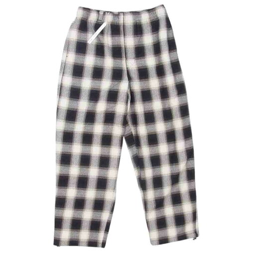 ウェンズデイ Wednesday wzd-S6-3026 RELAX EASY CHECK PANTS リラックス 裾ドローコード イージー ヘリンボーン×チェック パンツ ホワイト ブラック系 M 【新古品】【未使用】 メンズ【古着】【中古】 ウェンズデイ Wednesday wzd-S6-3026 RELAX EASY CHECK PANTS リラックス 裾ドローコード イージー ヘリンボーン×チェック パンツ ホワイト ブラック系 M 【新古品】【未使用】 メンズ【古着】【中古】