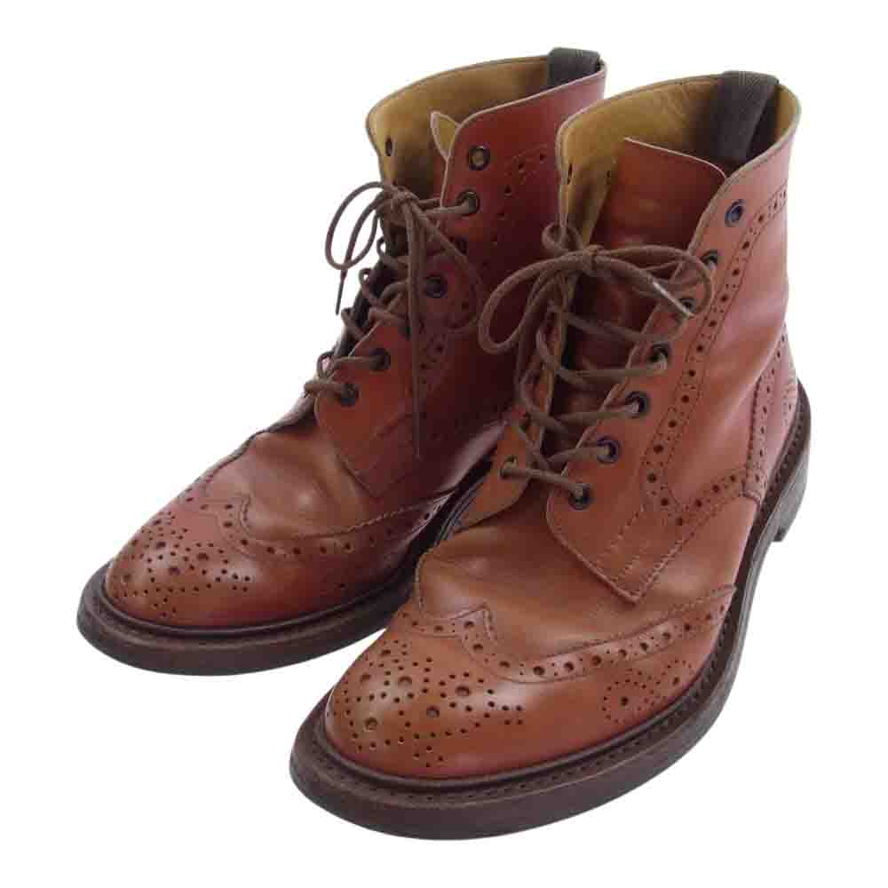 Tricker's gbJ[Y u[c M6178 |[X~Xʒ Brogue Boots u[O Jg[ u[c _CiCg\[ uEn YyÁz