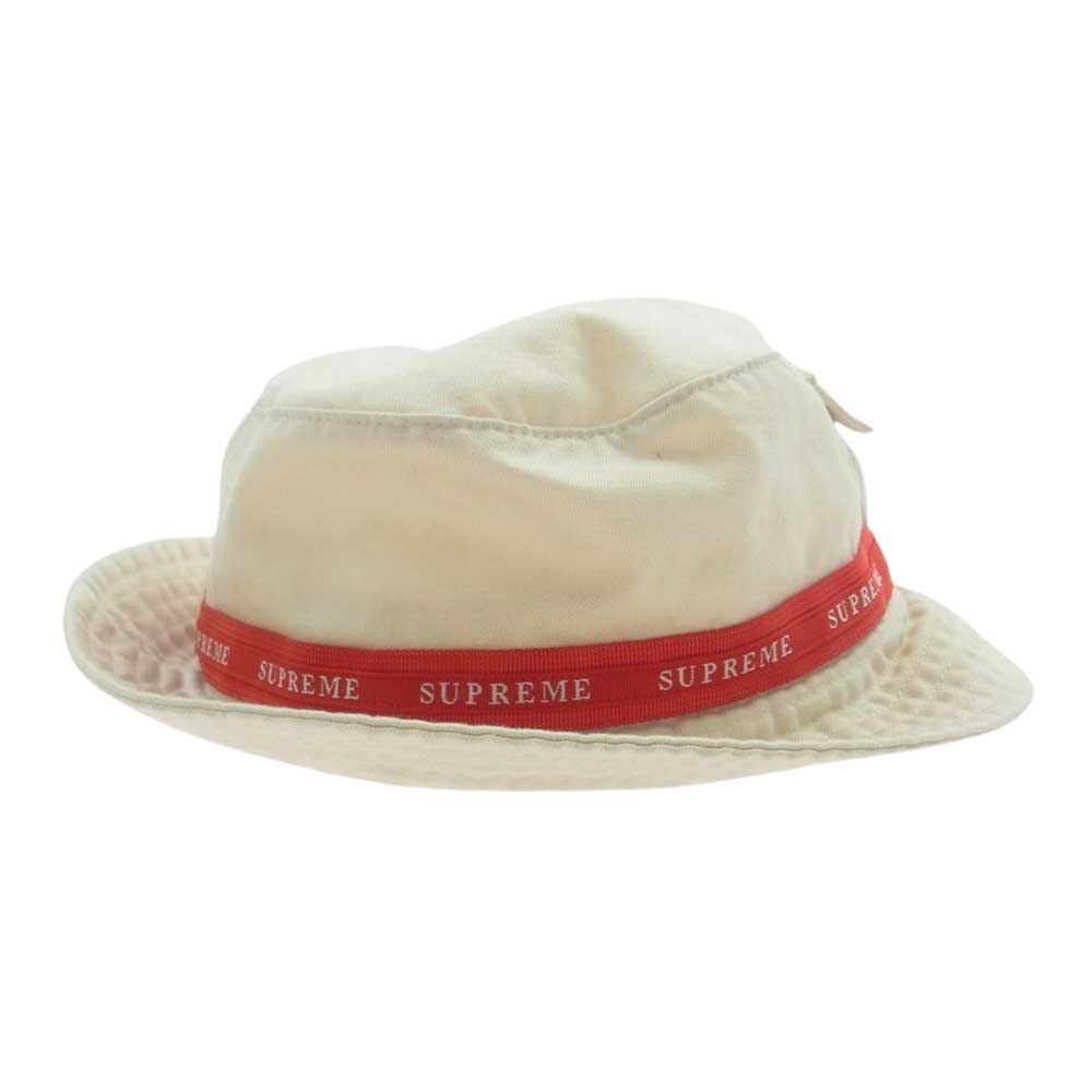 Supreme Vv[ Xq 19AW Jacquard Logo Taping Crusher Hat WK[h nbg ItzCgn YyÁz