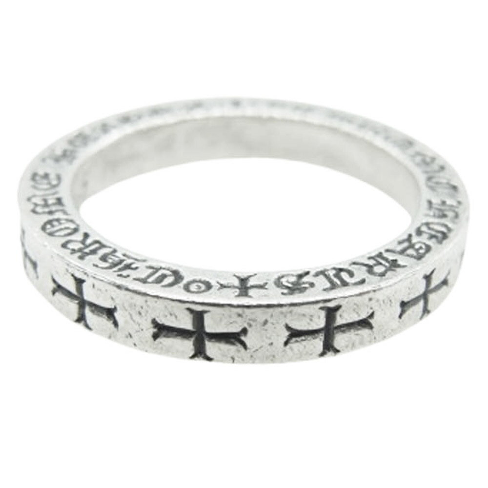 CHROME HEARTS クロムハーツ（原本無） SPACER 3mm FUCK YOU ファックユー スペーサーリング シルバー系 18号 メンズ【中古】