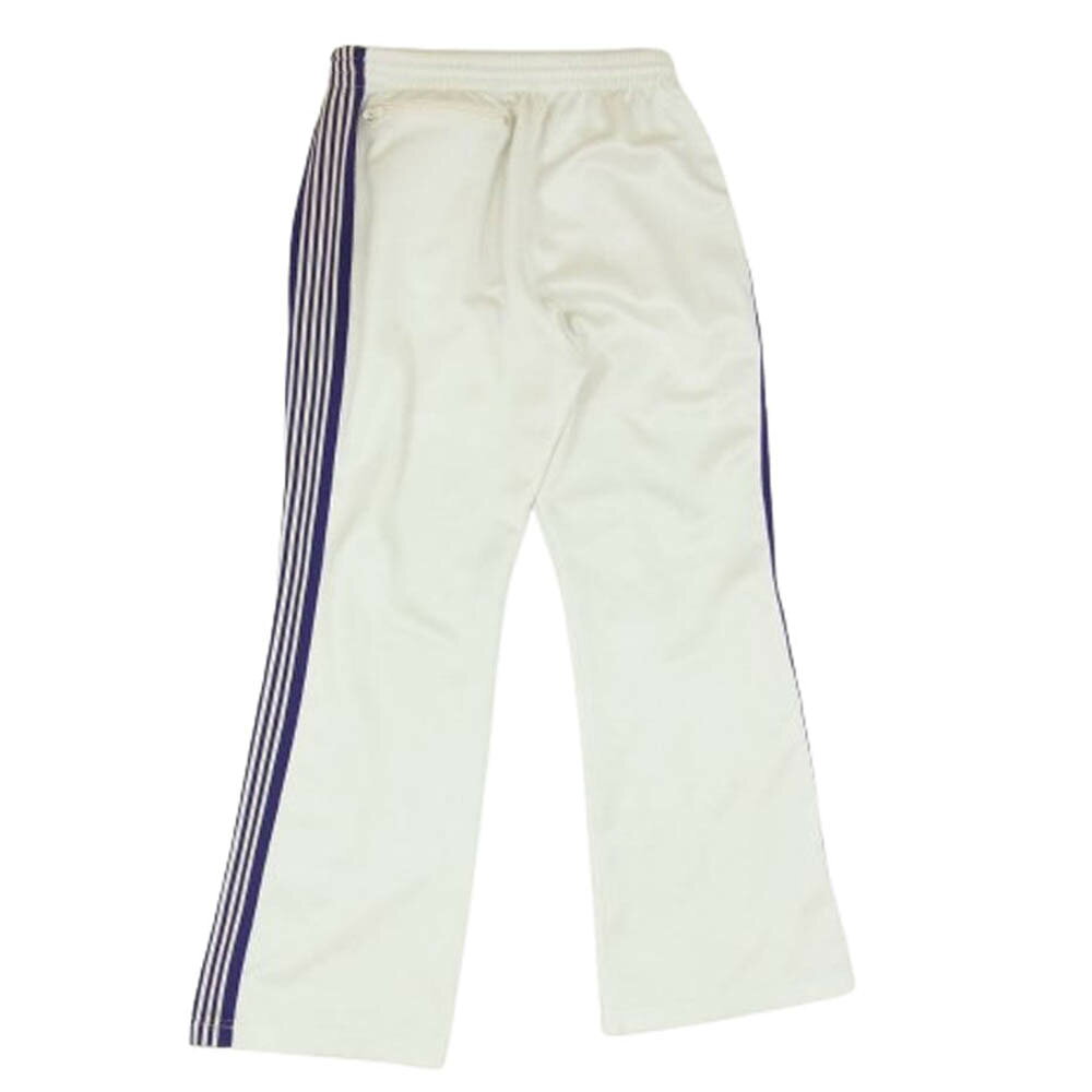 Needles ニードルス MR288 Zipped Track Pant サイド ライン トラック パンツ ホワイト系 S メンズ【古着】【中古】