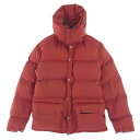 THE NORTH FACE ノースフェイス ジャケット Made in U.S.A 90s 茶タグ Sierra Parka シエラ ダウン パーカ ジャケット 赤茶色系 M メンズ【古着】【中古】