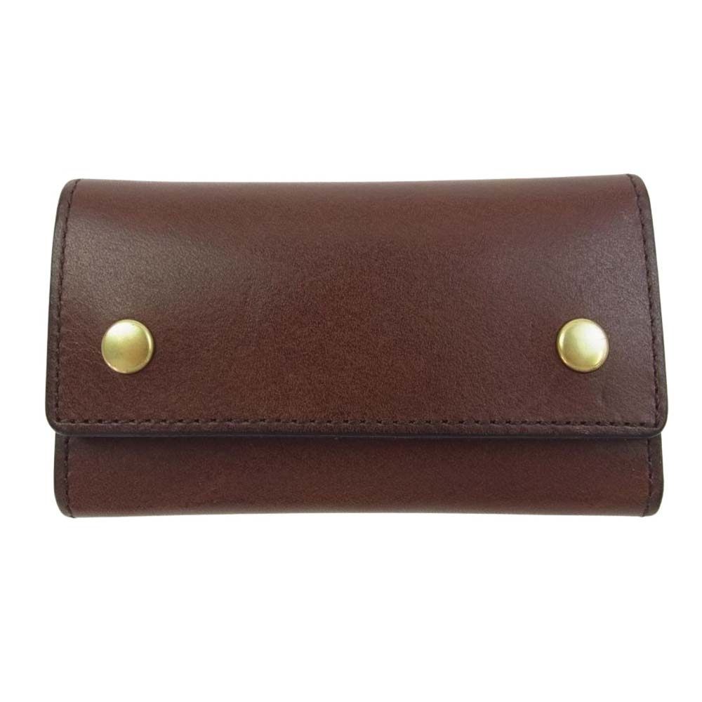 スロウ SLOW&CO S0741I HERBIE ハービー キーケース ブラウン系 メンズ【中古】