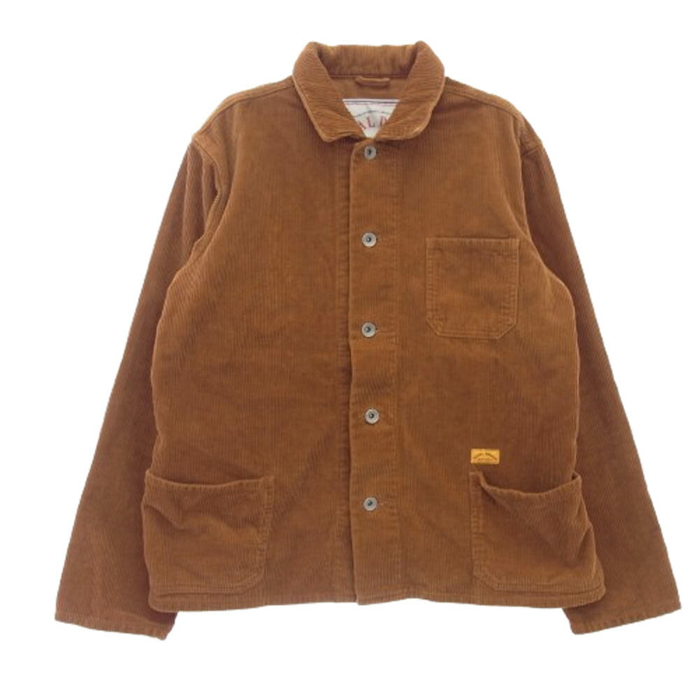 NATAL DESIGN ネイタルデザイン BRIAN JACKET CORDUROY ORANGE コーデュロイ ブライアン ジャケット ブラウン系 オレンジ系 S メンズ【古着】【中古】