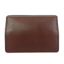 スロウ SLOW&CO S0739I HERBIE HOLD MINI WALLET ハービー 三つ折り ミニウォレット ブラウン系 メンズ【中古】(4)