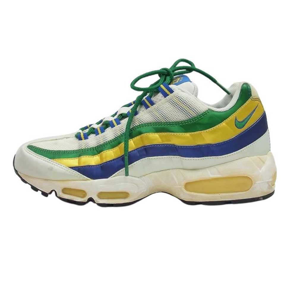 NIKE iCL Xj[J[ 06N 609048-132 Air Max 95 Brazil World Cup uW [hJbv GA}bNX [JbgXj[J[ zCgn CG[n O[n 27cm YyÁz