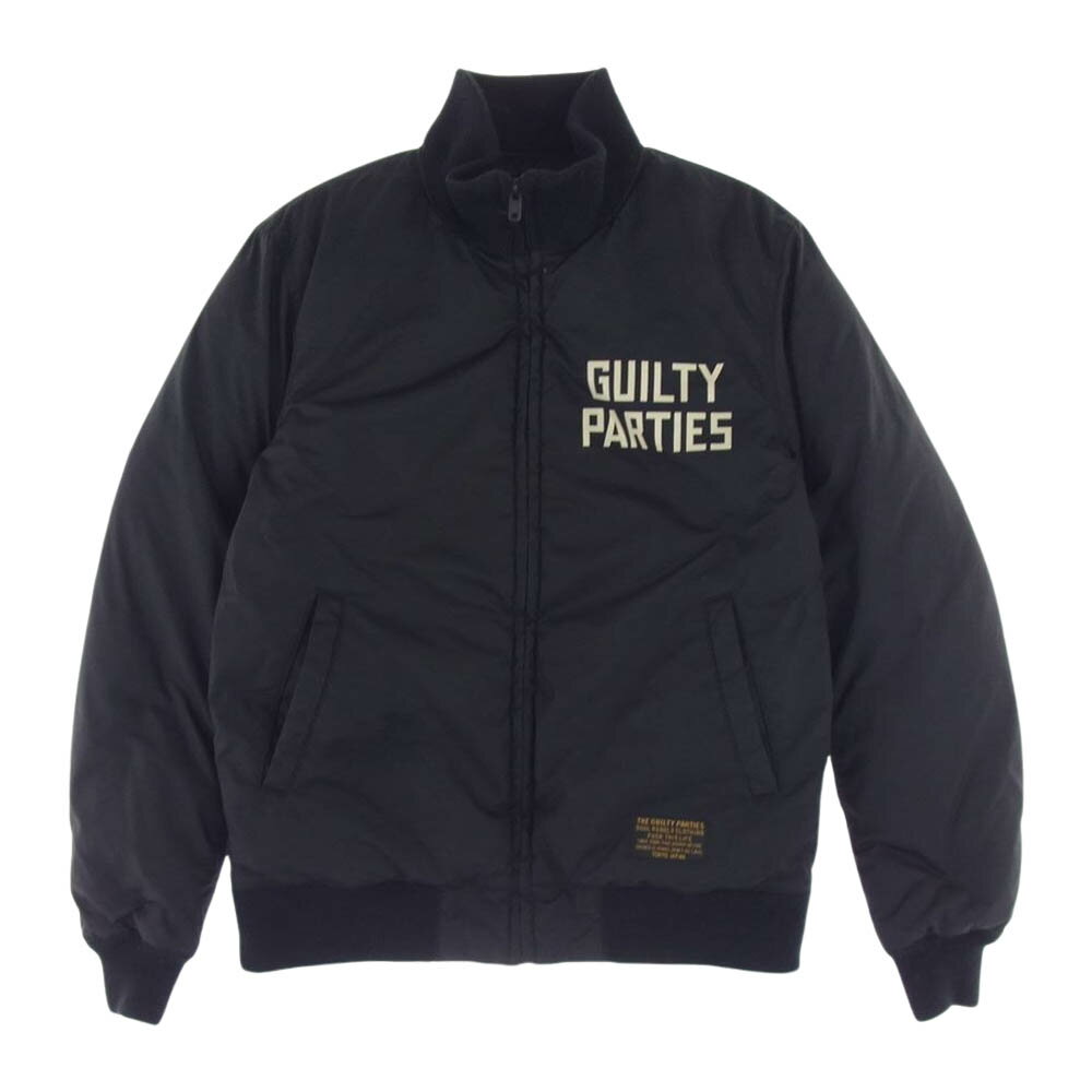 WACKO MARIA ワコマリア ダウンジャケット 13AW 13AW-OUT-06 GUILTY PARTIES TALONジップ タンカース ダウンジャケット ブラック系 S メンズ【古着】【中古】
