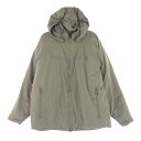 ユーエスアーミー US ARMY ダウンジャケット 8415-01-538-6300 USA製 ECWCS GEN3 LEVEL7 JACKET COLD WEATHER PARKA STERLINGWEAR OF BOSTON製 エクワックス レベル7 コールド ウェザー パーカ ジャケット ベージュグレー系 LARGEーREGULAR メンズ【古着】【中古】