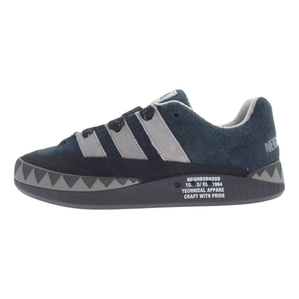 adidas アディダス スニーカー HP6770 NEIGHBORHOOD ネイバーフッド Adimatic アディマティック スニーカー ブラック系 26.0cm 【新古品】【未使用】 メンズ【中古】