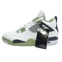 NIKE iCL Xj[J[ AQ9129-103 WMNS Air Jordan 4 Oil Green EBY GAW[_4 ICO[ Xj[J[ zCgn CgO[n 28cm yVÕizygpz YyÁz