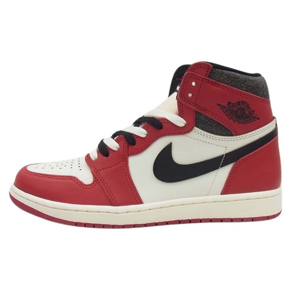 NIKE ナイキ スニーカー DZ5485-612 Air Jordan 1 High OG Lost Found Chicago AJ1 エアジョーダン ハイ ロストファウンド シカゴ スニーカー レッド系 ホワイト系 27cm 【新古品】【未使用】 メンズ【中古】