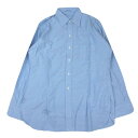 ANATOMICA アナトミカ U.S. AIR FORCE OXFORD SHIRTS エアフォース オックスフォード コットン 長袖シャツ ブルー系 15.2×33 【極上美品】 メンズ【古着】【中古】