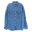 商品情報 ブランド名nonnative（ノンネイティブ） 商品名 NN-S2308 WORKER SHIRT C/L 7oz DENIM コットン リネン 長袖 ワーク デニム シャツ カラーインディゴブルー系 素材コットン/リネン/生産国日本 表記サイズO 実寸サイズ 肩幅：約38cm着丈：約69cm身幅：約46cm袖丈：約56cm 付属品 なし 状態について 弊社基準より全体的に中古品としての使用感・着用感が見られる商品です。お品によっては汚れ、ダメージなどが見受けられる場合がございます。特記事項をご確認の上お買い求め下さいませ。 特記事項 ※使用に伴う使用感、傷擦れ、素材特有の毛羽立ち、生地アタリ、汚れ、ほつれなどはございます。中古商材にご不安な方、完璧な商品状態をお求めの方はお控え下さい。　 商品状態 NU 新古品(特別な記載が無い商品については店頭展示品 SS 未着用・もしくは数回のみ着用の新品同様の商品 S 数回程度の着用感・使用感のほとんど見られない商品 A 着用感のさほど感じられない状態の良好な商品 B 若干の使用感があり商品によっては若干のダメージがある商品 C 目立つ着用感・ダメージ・汚れ等がある商品 >>同じブランドの商品を見る >>同じカテゴリの商品を見る 商品管理番号：3l17229tg0004ia98必ずお読み下さい 当店の商品は、全て中古品となっております。一部「新古品」「未使用」などの記載のある商品がございますが、ほとんどの商品が一般のお客様からお買取りしたお品物でございますので、保管状態等により新品同様の品質で無い場合もございます。 可能な限り詳細な状態を記載出来るよう努めておりますが、中古品の性質上、記載しきれない微細な汚れやダメージがある場合がございます。 貴金属類は、保管時の黒ずみ、くすみ、キズ、等が付いている場合がございます。 衣類やその他商品は保管時の傷擦れ、薄い汚れ、毛羽立ちなどが付いている場合がございます。 指輪・リングはデザインのおおよその中心部分をリング棒で計測していますが誤差がある場合がございます。 付属品欄に記載がない場合は基本的に付属品はございません。画像に写っているものが全てになります。 状態ランクは商品本体の状態を示しております。保存袋や外箱等の付属品の状態は含まれません。 掲載画像はモニター環境により異なって見える場合がございます。