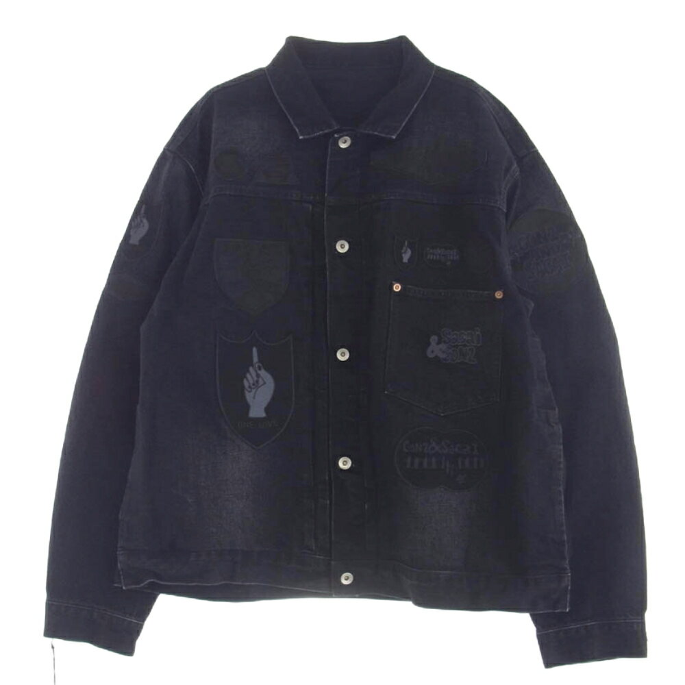 楽天市場】sacai ジャケット(カラーブラック)の通販 楽天市場】sacai ジャケット(カラーブラック)の通販