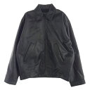 BALENCIAGA バレンシアガ 813464 TRS01 GARDE-ROBE Taxi Jacket 裏ボア グレインカーフスキン レザー ジップアップ ...