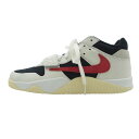 NIKE ナイキ FZ8117-101 ×Travis Scott Jordan Jumpman Jack TR University Red イキ ジョーダン ジャンプマンジャック スニーカー ブラック系 ホワイト系 26cm 【新古品】【未使用】 メンズ【中古】