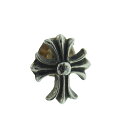 CHROME HEARTS クロムハーツ(原本有) No2 CH CRS CHクロス スタッド クロス シルバー ピアス シルバー系 メンズ【中古】