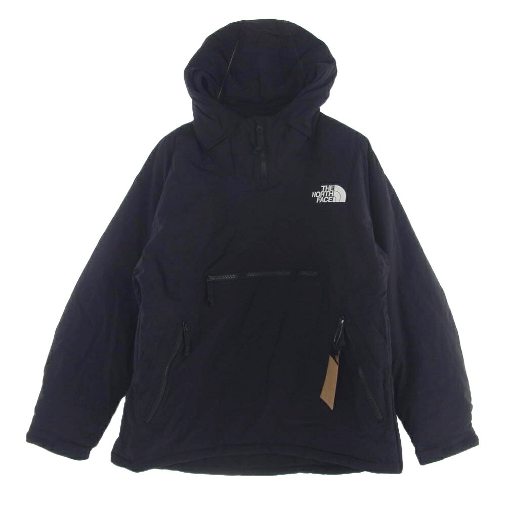 THE NORTH FACE ノースフェイス NY82450EX Dogsled Anorak Insulation Parka インサレーション アノラック パーカー ブラック系 L 【新古品】【未使用】 メンズ【古着】【中古】