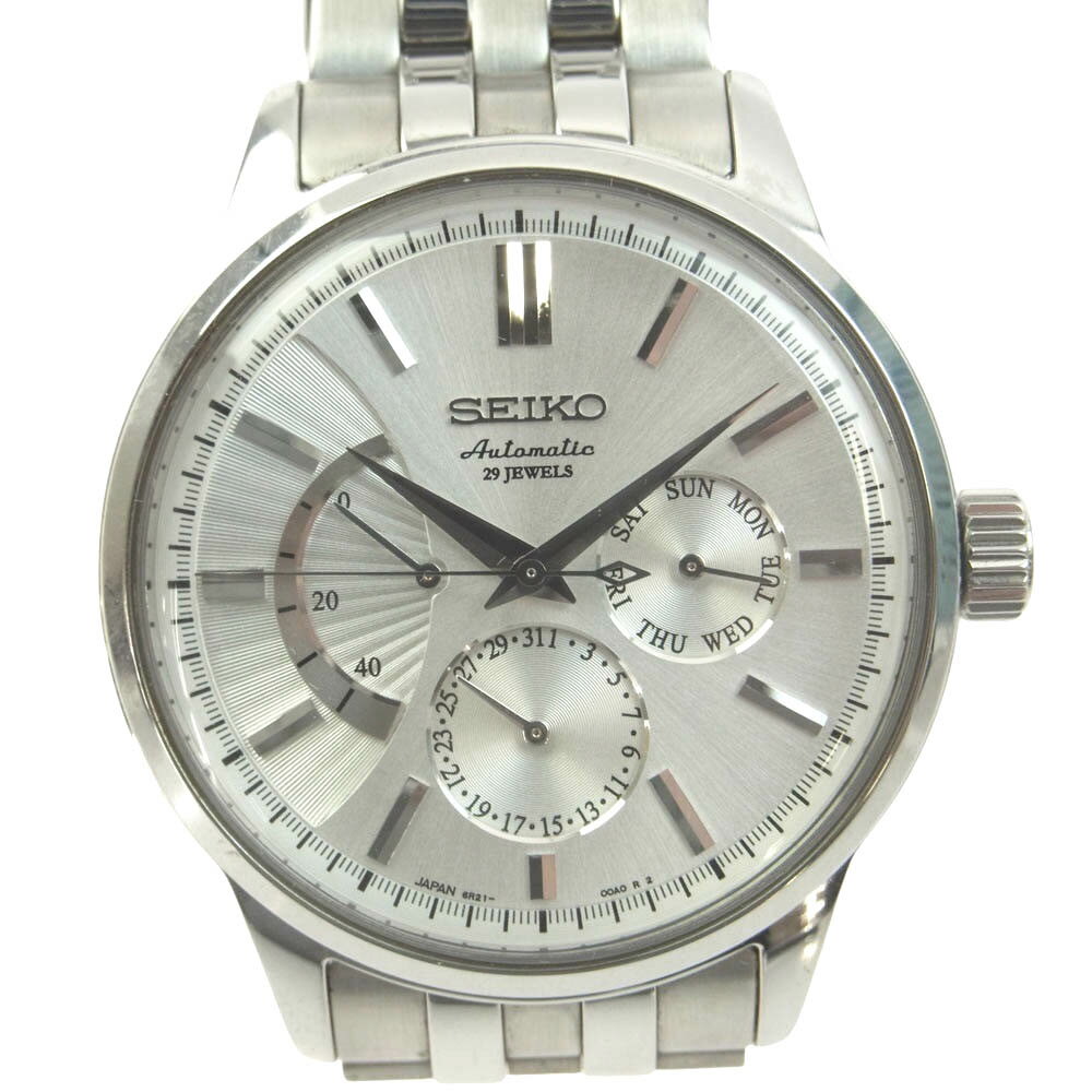 SEIKO セイコー SARC015 6R21-00A0 メカニカル パワーリザーブ SS 自動巻  ...