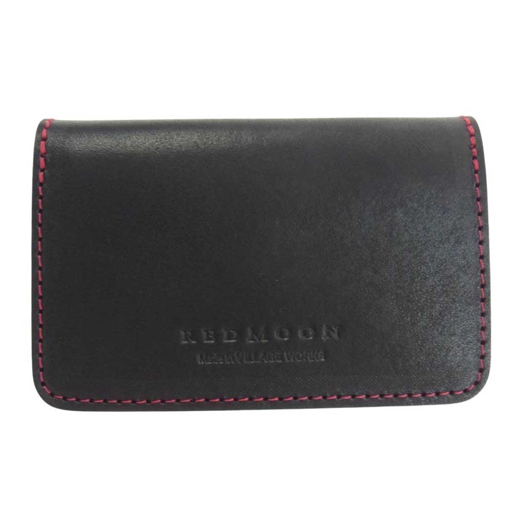 REDMOON レッドムーン RM-NSW-MR マルボロ限定 ハーフ ウォレット 二つ折り 財布 ブラック系 レッド系 【新古品】【未使用】 メンズ【中古】
