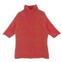 ISSEY MIYAKE イッセイミヤケ PP68FK615 ボックスプリーツ 総柄 ボトルネック カットソー 半袖 ピンク系 3 レディース【古着】【中古】(4)