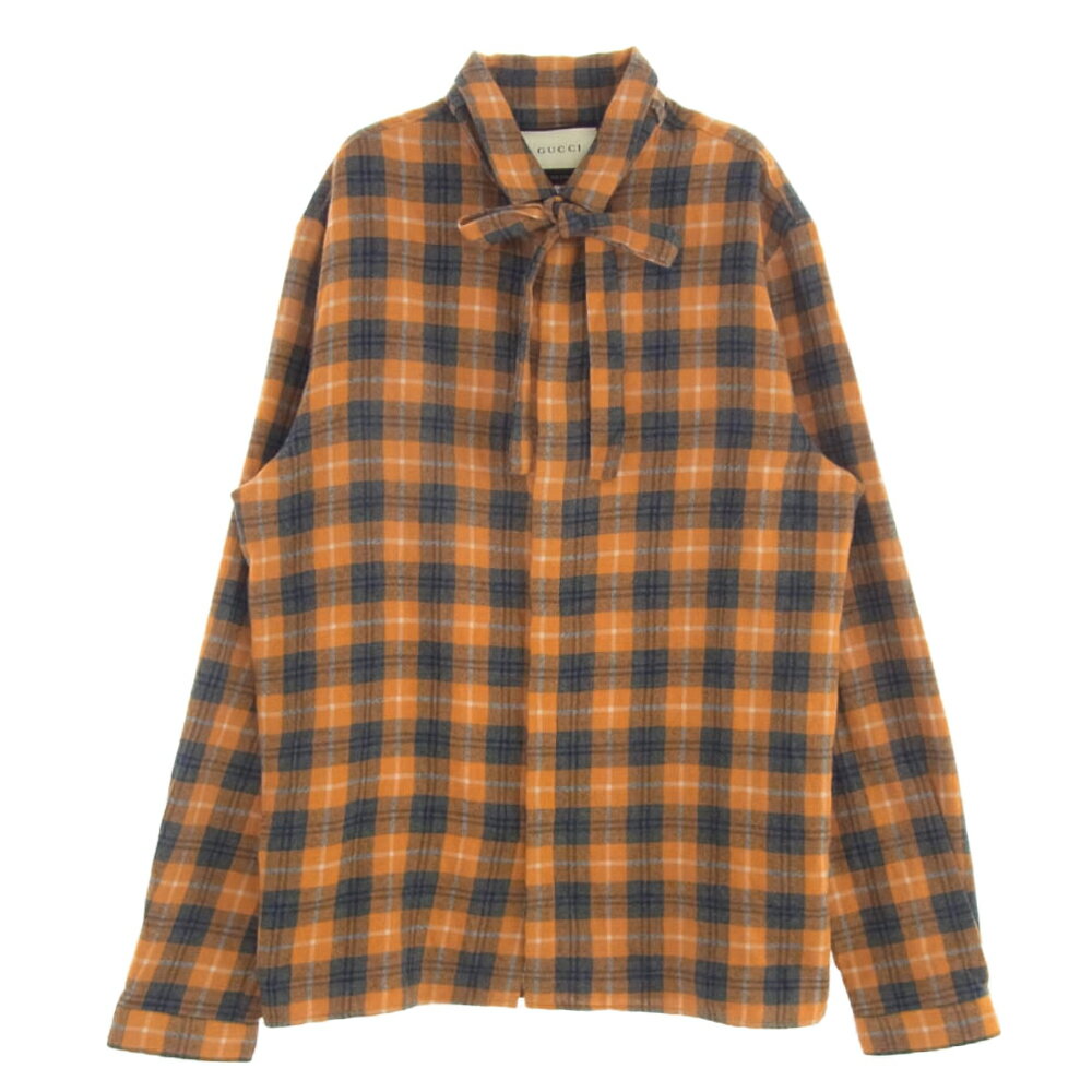 楽天市場】チェックシャツ（ブランドグッチ）（トップス｜メンズ
