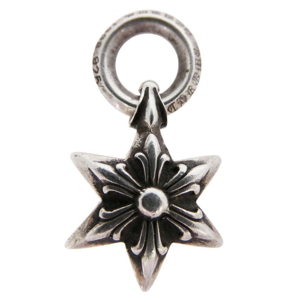 CHROME HEARTS クロムハーツ（原本無） 6POINT STAR CHARM 6ポイント スター チャーム ペンダントトッ..