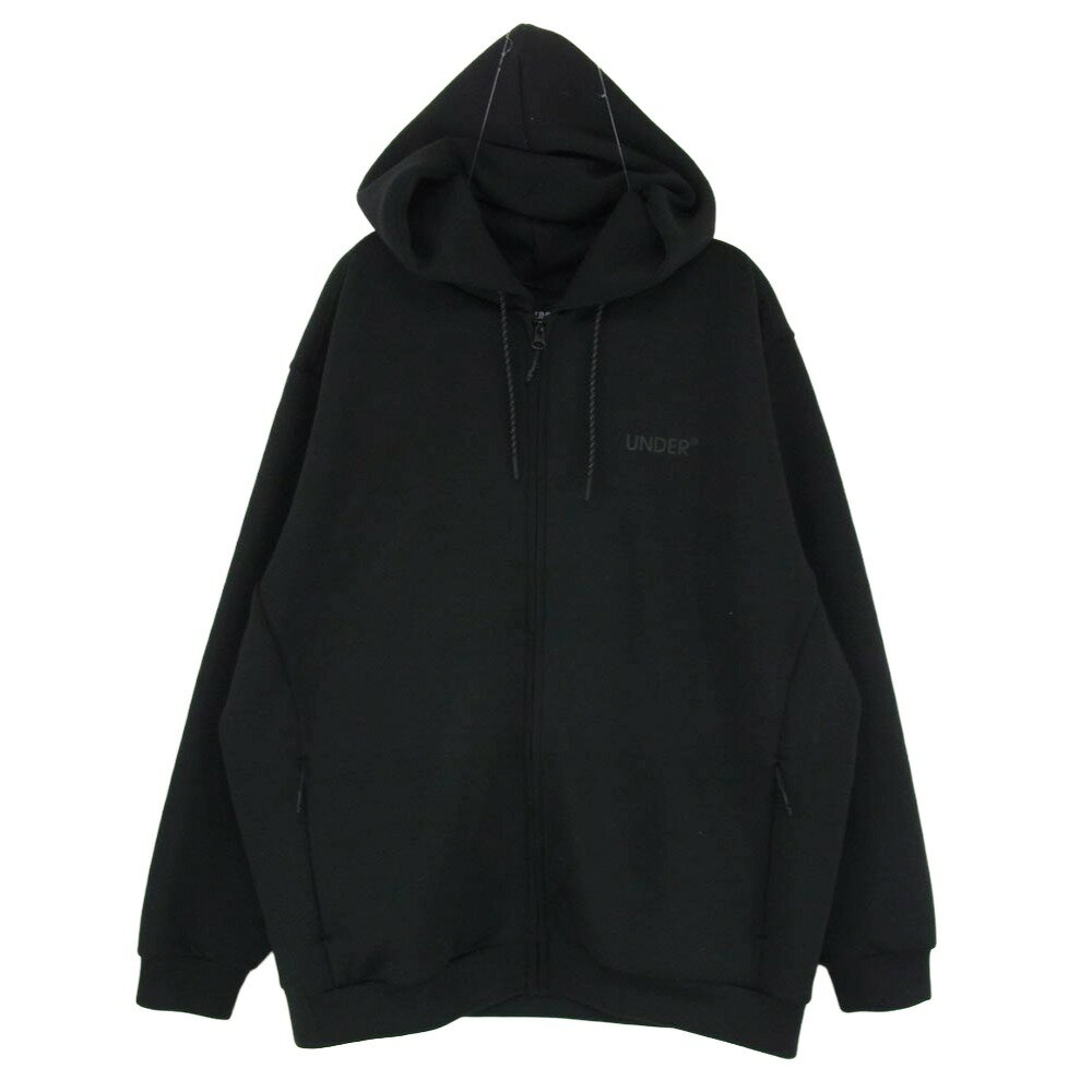 Ron Herman ロンハーマン Under R x Hurley Phantom アンダーアール ハーレー ジップパーカー ブラック系 XL メンズ【古着】【中古】