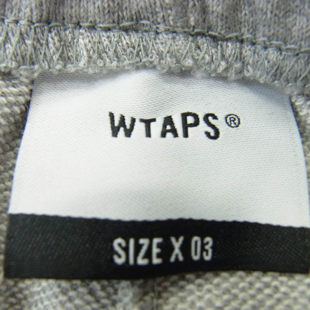 WTAPS ダブルタップス 22SS 221ATDT-CSM26 CRIBS SHORTS COTTON クリブス ショーツ ショート ハーフ パンツ グレー系 3 【極上美品】 メンズ【古着】【中古】