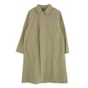 COMOLI コモリ 24AW A03-04002 コットンギャバ バルカラー コート ライトブラウン系 1 メンズ【古着】【中古】(4)