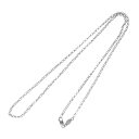 CHROME HEARTS クロムハーツ(原本無) NECKCHAIN R20 20inch 20インチ ロール チェーン ネックレス シルバー系 メンズ【中古】