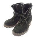 WHITE'S BOOTS ホワイツブーツ SMOKE JUMPER スモーク ジャンパー スエード レザー ブーツ ブラック 8.5 メンズ【中古】