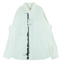 SOPHNET. ソフネット SOPH-250066 SIMON TAYLOR BROKEN BEAUTY SHIRT WHITE サイモン テイラー 長袖 シャツ ホワイト系 XL 【極上美品】 メンズ【古着】【中古】