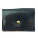 VASCO ヴァスコ VSC-702C HORWEEN LEATHER GARRISON POCKET WALLET ホーウィンシェル コードバン レザー ポケット ウォレット 財布 ネイビー系 メンズ【中古】