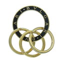 BVLGARI ブルガリ ブルガリブルガリ キーリング キーホルダー ゴールド系 メンズ【中古】