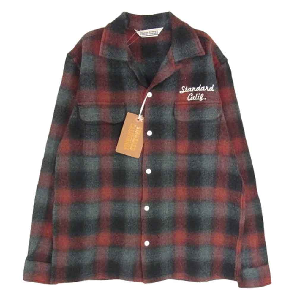 STANDARD CALIFORNIA ɥե˥ SHOLB240 SD WOOL CHECK SHIRT  ...