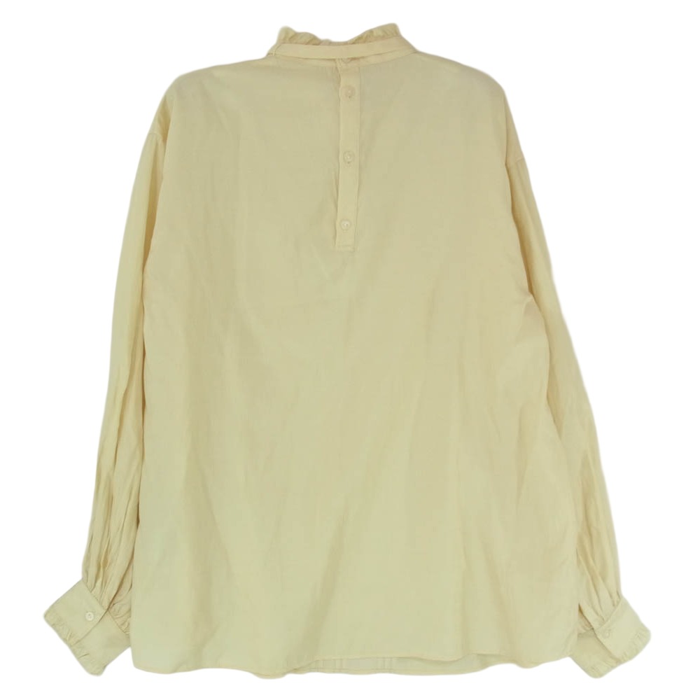 ミラオーウェン Mila Owen 09WFT235044 リボン付き 長袖 ブラウス シャツ イエロー系 0 レディース【古着】【中古】 auc-life-sendai-10299818 ブランド古着 ライフ楽天市場店 サンプル画像2