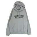 WACKO MARIA ワコマリア 24AW 24FWE-WMC-SS01 MIDDLE WEIGHT PULLOVER HOODED SWEAT SHIRT プルオーバー フーデッド スウェット パーカー グレー系 L 【美品】 メンズ【古着】【中古】