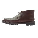 Salvatore Ferragamo サルヴァトーレフェラガモ レザー 革靴 チャッカ ブーツ ブラウン系 実寸28cm メンズ【中古】(4)