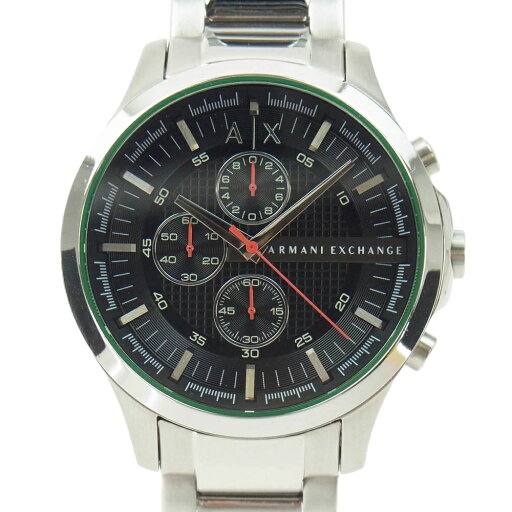 ARMANI EXCHANGE アルマーニエクスチェンジ 4000 クロノグラフ クオーツ 腕時計 シルバー系 メンズ【中古】 ARMANI EXCHANGE アルマーニエクスチェンジ 4000 クロノグラフ クオーツ 腕時計 シルバー系 メンズ【中古】